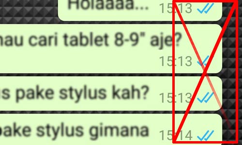 WA no centang