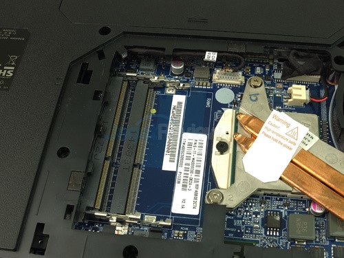 Xenom Pegasus PS15C-BN12 (2015) Memory Slots