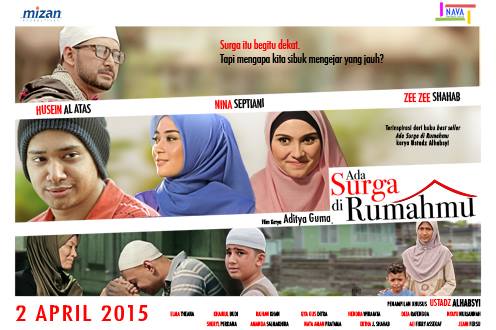 5 Film Religius Indonesia untuk Sambut Libur Ramadhan 2015 2 ada surga di rumahmu