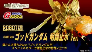 Robot Damashii God Gundam Hypermode Limited Webshoten 5 bnr RS GodgundamM B01 fix