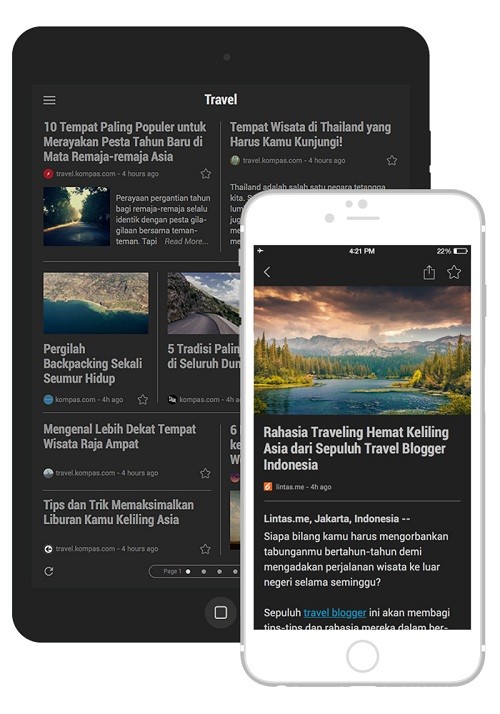 Direct Release: Kurio Memberikan Artikel Pilihan Untuk Menemani Ramadan dan Idul Fitri Anda 2 kurio_ipad_iphone_nightmode