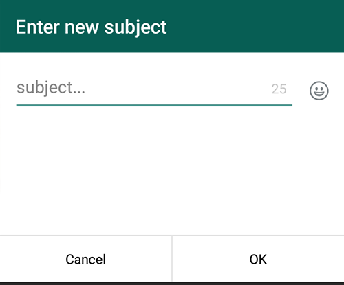 Tips WhatsApp: Mengubah Nama Grup 4 ubah nama grup