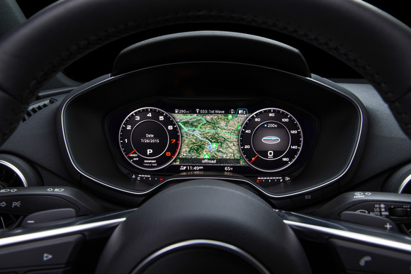 2016 audi tt virtual cockpit classic view