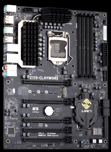 Direct Release: ECS Proudly Announce Z170-CLAYMORE LEET Gaming Motherboard 1 ECS_001