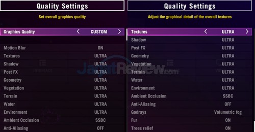 Far Cry 4 Setting Ultra