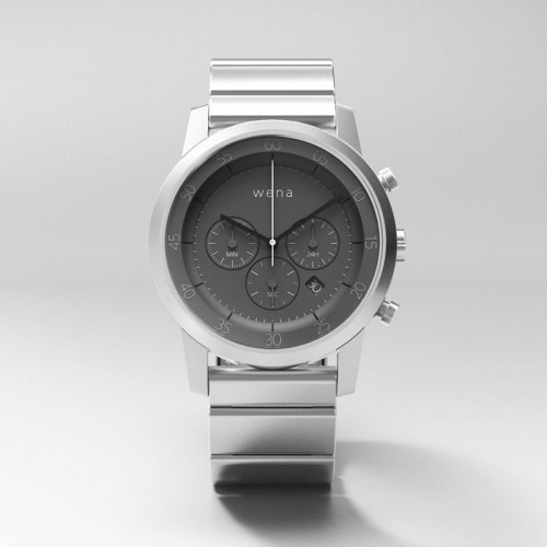 Sony Tawarkan Smartwatch “Wena Wirst” Lewat Crowdfunding 1 Front_Silver_Chrono_800.0