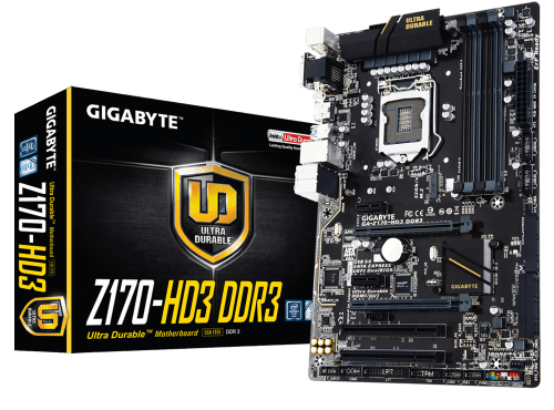 GA-Z170-HD3 DDR3