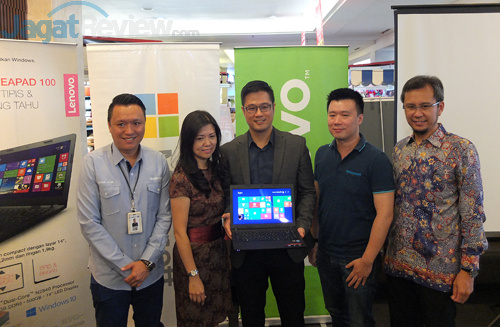 Lenovo Ideapad 100: Notebook Intel Murah Harga 3 Jutaan 1 Lenovo Ideapad 100 Launch 01