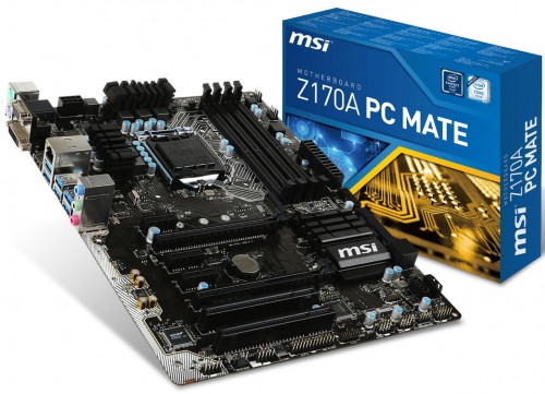 MSI Hadirkan Motherboard Z170 Murah 1 MSI Z170A PC Mate