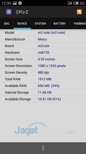 Preview Kinerja Meizu M2 Note 2 Meizu M2 Note - SoC
