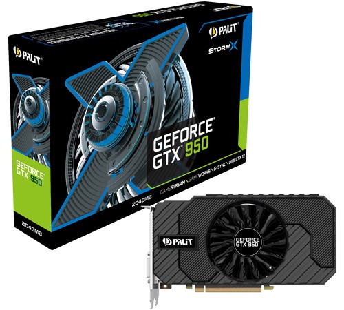 PALIT GTX 950 STORMX 1026 1190 6610