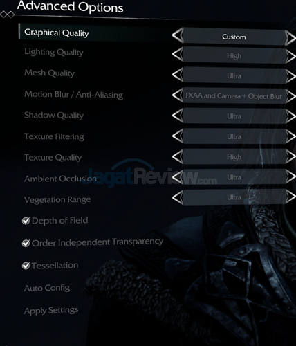 Shadow Of Mordor Setting Max High