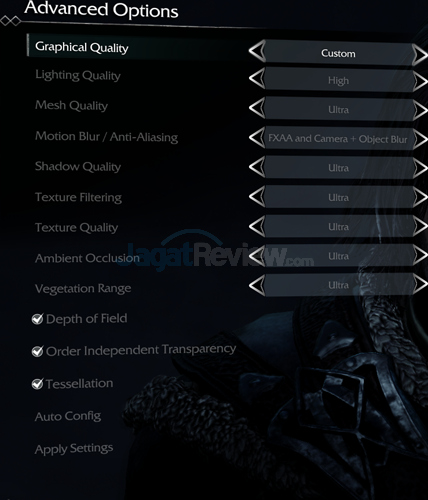 Shadow Of Mordor Setting Max Ultra