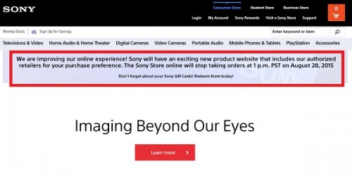 Sony Online Store