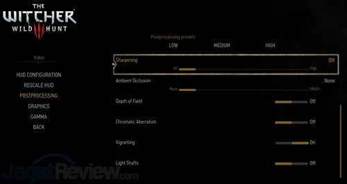 The Witcher 3 Setting Postprocessing Low 02