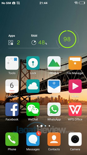 Review Smartphone Android Vivo X5 Pro 3 VIVO X5Pro - HomeScreen