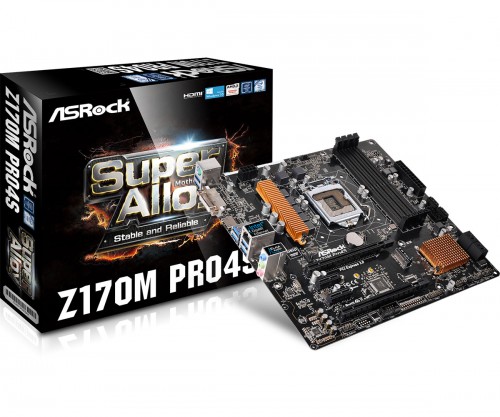 Parade Motherboard Z170 untuk Intel Skylake 9 Z170M Pro4S