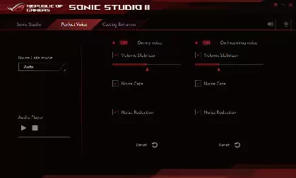 Direct Release: ASUS Republic of Gamers Memperkenalkan Maximus VIII Z170 Series 4 Perfect Voice, teknologi noise-cancellation, berfungsi untuk komunikasi audio yang disampaikan maupun yang didengar pengguna.