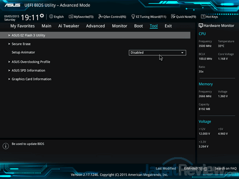 Review: ASUS Z170-A 6 ASUS_Z170A_BIOS_Tool