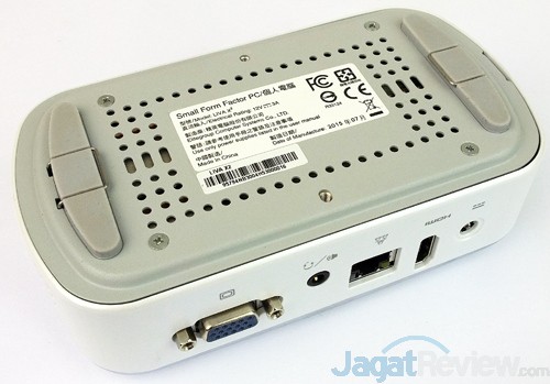 ECS LIVA X2 Bottom Side