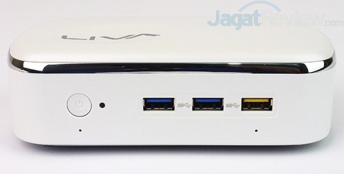 ECS LIVA X2 Front Side