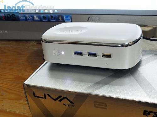 ECS LIVA X2 On Action