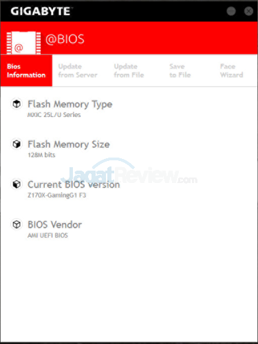 Gigabyte Z170X-Gaming G1 @BIOS 01