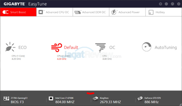 Gigabyte Z170X-Gaming G1 EasyTune 01