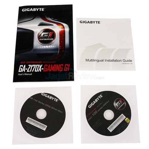 Gigabyte Z170X-Gaming G1 Manual & Driver & Utility