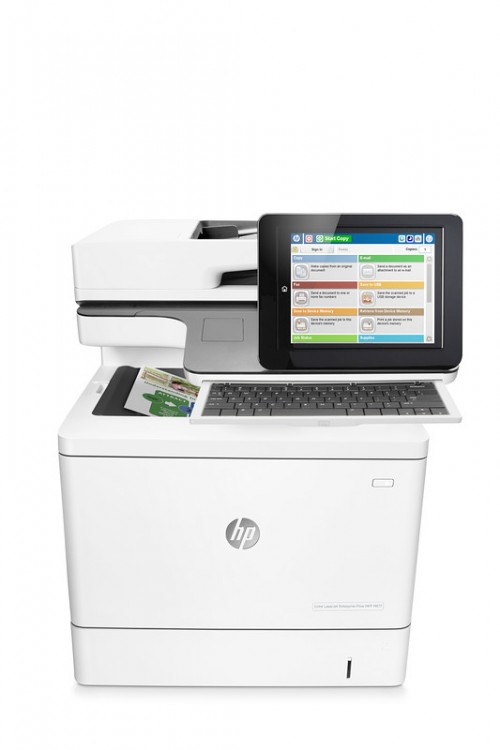 Tiga Printer untuk Enterprise Terbaru HP: Aman dan Lebih Canggih 4 HP Color LaserJet Enterprise MFP M577