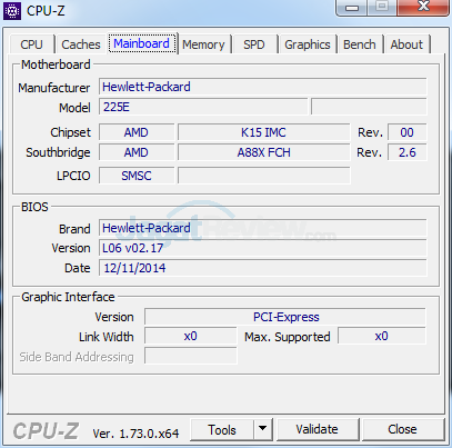 HP EliteDesk 705 G1 CPUZ 03
