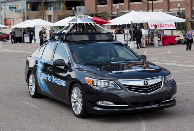 Honda self driving