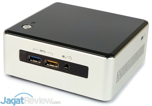 Review Mini PC Desktop: Intel NUC NUC5i3RYH 3 Intel NUC5i3RYH Front Side