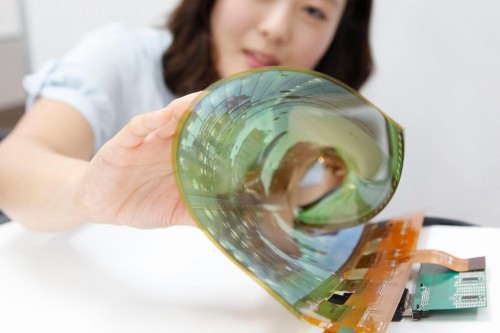 Tahun Depan LG Siap Pamerkan TV 55 Inch Berlayar Gulung 1 LG-rollable-OLED-display-flexible-rollable