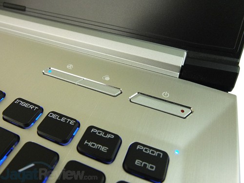 Review Notebook: MSI Prestige PE60 2QE 24 MSI Prestige PE60 2QE Buttons