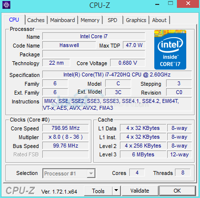 MSI Prestige PE60 2QE CPUZ 01