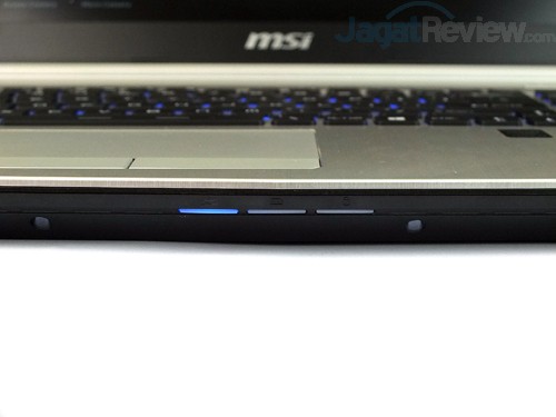 Review Notebook: MSI Prestige PE60 2QE 25 MSI Prestige PE60 2QE Indicator Lamps