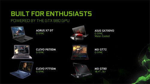 NVIDIA GeForce GTX 980 ''Notebook Edition'' 10