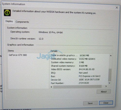 Uji Singkat Performa NVIDIA GeForce GTX 980 NVIDIA GeForce GTX 980 ''Notebook Edition'' CLEVO P870DM Specification 02