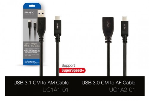 Direct Release: PNY Meluncurkan Kabel Plug Tipe-C 3.1 dan 3.0 1 PNY UC1A1-01 UC1A2-01