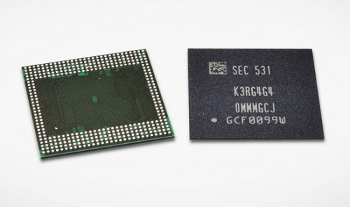 Samsung Chip LPDDR4 DRAM