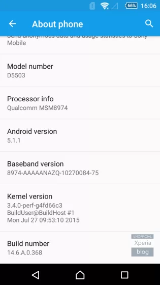 Sony Kembali Hadirkan Update Android 5.1.1 Untuk Xperia Z Series 2 Xperia-Z1-Compact-Android-5.1_1-315x560