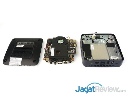 ASUS VivoMini UN62 Open Case w Component