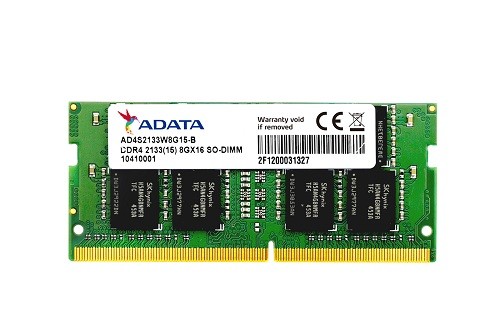 Direct Release: ADATA Launches Premier DDR4 2133 SO-DIMM Memory 1 DDR4_2133_8GX16_SO_DIMM_front