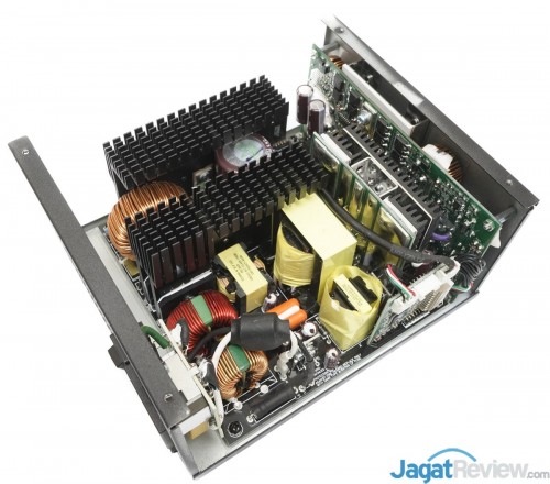 Hands-On PSU Enermax Digifanless 550 Watt 1 Bagian dalam PSU Enermax Digifanless 550 watt