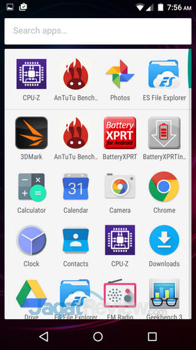 Review Infinix Hot 2: AndroidOne Generasi Kedua 4 Infinix Hot 2 - App Drawer