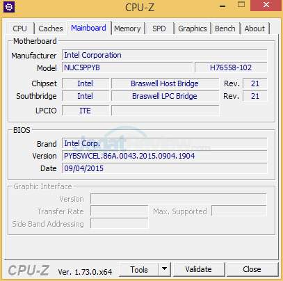 Intel NUC NUC5PPYH CPUZ 03