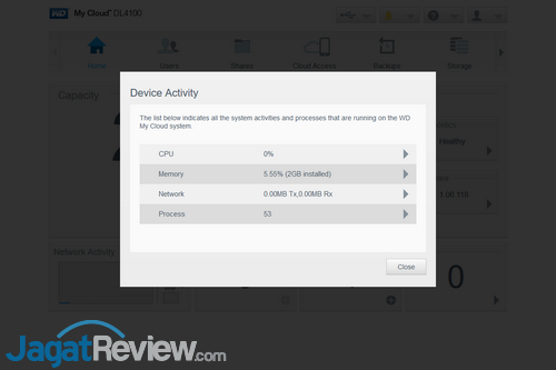 WD MyCloud DL4100 - SS05