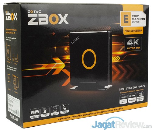 ZOTAC ZBOX EN860 Front Box