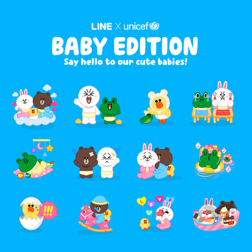 LINE luncurkan Sticker UNICEF 23 11
